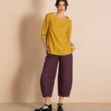Megan Salmon Lulu Barrel Pant