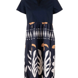 Peruzzi Cotton Print Dress