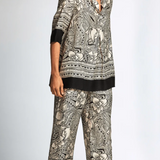Peruzzi Wood Block Print Trouser