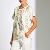 Peruzzi Metalic Front Top
