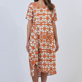 Naturals GA44 Dress in Urchin