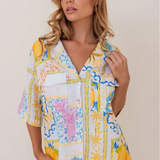 Kaleido Amalfi Dreams Safari Shirt