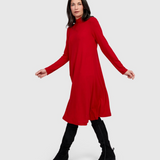Alembika A-line Soft Knit Dress