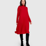 Alembika A-line Soft Knit Dress