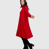 Alembika A-line Soft Knit Dress