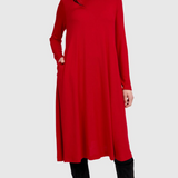Alembika A-line Soft Knit Dress