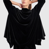 Alembika Everyday Velvet Trapeze Top