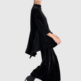 Alembika Everyday Velvet Trapeze Top