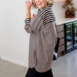 Philosophy Port Long Sleeve Over Shirt