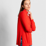 Fields Raglan High Crew Sweater