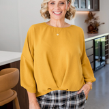 Philosophy Origin Hammered Crepe Top