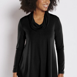Philosophy Carmen Cowl Neck Tunic