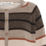 Mansted Amina Lambswool Stripe Cardigan