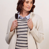 See Saw Boiled Wool Colour Trim Jacket