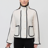 Marco Polo Contrast Boiled Wool Jacket