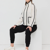 Marco Polo Contrast Boiled Wool Jacket