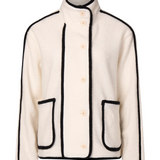 Marco Polo Contrast Boiled Wool Jacket
