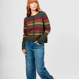 Bridge & Lord - Lucia Multi Stripe Cropped Cardi
