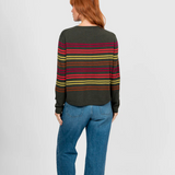 Bridge & Lord - Lucia Multi Stripe Cropped Cardi