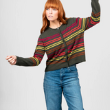 Bridge & Lord - Lucia Multi Stripe Cropped Cardi