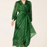 Sacha Drake Savoir Midi Wrap Dress