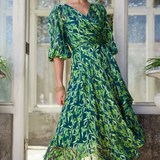 Sacha Drake Orchid Wrap Dress