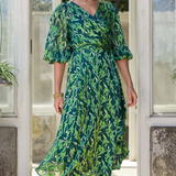 Sacha Drake Orchid Wrap Dress