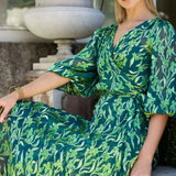 Sacha Drake Orchid Wrap Dress