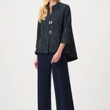 Joseph Ribkoff Lurex Embossed Jacket