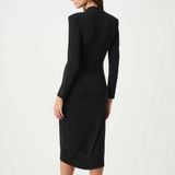 Joseph Ribkoff Fitted Wrap Dress