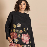 Megan Salmon Tapestry Box Jumper