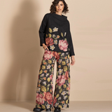 Megan Salmon Tapestry Box Jumper