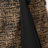 Joseph Ribkoff Abstract Jacquard Knit Sheath Dress