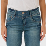 Cream Amalie Shape Fit Jean