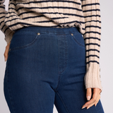Vassalli Bay Pull On Blue Denim Jean