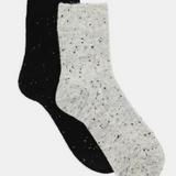 Ambra Fleck Wool Crew Sock 2 Pairs