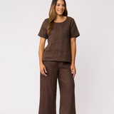 Foil Top Rank Pant