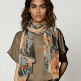 Wearable Art Silk Scarf