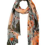 Wearable Art Silk Scarf