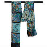 Wearable Art Silk Scarf
