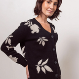 See Saw Floral Cardigan