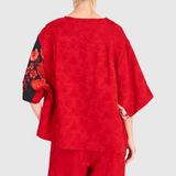 Alembika Tono Boxy Jacquard Top