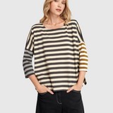 Urban by Alembika Forever Boxy Striped Tee
