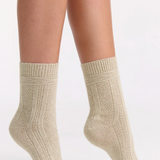 Levante Cable Crew Sock