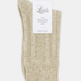 Levante Cable Crew Sock