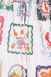 Emily Lovelock Greta Print Skirt