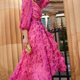 Sacha Drake Sherbet Breeze Midi Wrap Dress