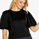 Ping Pong Ellie Panel Detail Top