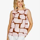 Ping Pong Ava Button Detail Top
