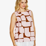 Ping Pong Ava Button Detail Top